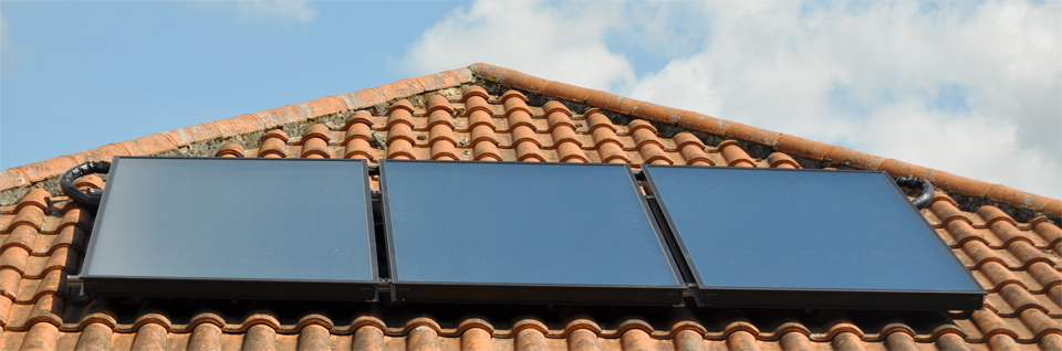 zonneboiler vlakke plaat